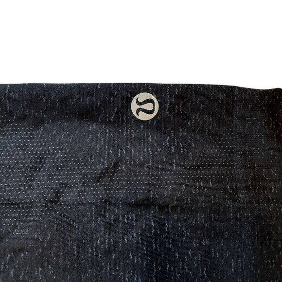 Lululemon Seamless Neck Gaiter BLK/ASGY ONE SIZE - Picture 3 of 3